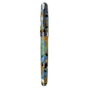 Levenger True Writer Sea Glass Fountain Pen Turquoise Vintage Writing Gift